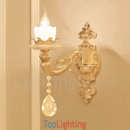 Single Light Traditional Classic Living Room Dining Room Bed Room Metal Luxury Indoor Wall Sconces Single Light Traditional Classic Living Room Dining Room Bed Room Metal Luxury Indoor Wall Sconces