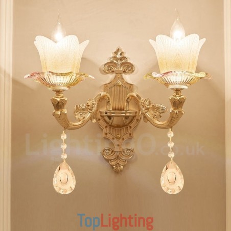2 Light Traditional Classic Living Room Dining Room Bed Room Metal Indoor Wall Sconces 2 Light Traditional Classic Living Room Dining Room Bed Room Metal Indoor Wall Sconces