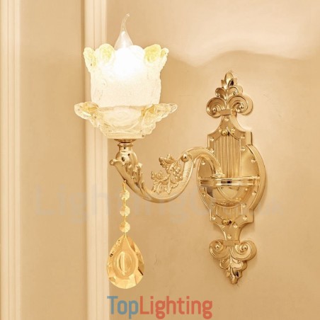 Single Light Traditional Classic Living Room Dining Room Bed Room Metal Luxury Indoor Wall Sconces Single Light Traditional Classic Living Room Dining Room Bed Room Metal Luxury Indoor Wall Sconces