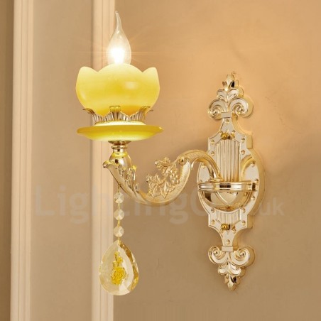 Single Light Traditional Classic Living Room Dining Room Bed Room Metal Luxury Indoor Wall Sconces Single Light Traditional Classic Living Room Dining Room Bed Room Metal Luxury Indoor Wall Sconces