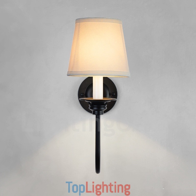 Single Light Traditional Classic Indoor Wall Sconces