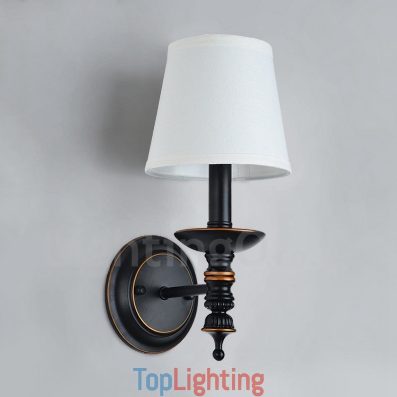 Single Light Traditional Classic Indoor Wall Sconces