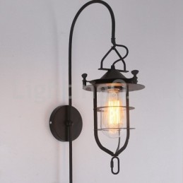 Retro Dock Wall Lamp Black Wharf Wall Lights Dock Sconce Restaurant Living Room Cafe Bar Clothing Store