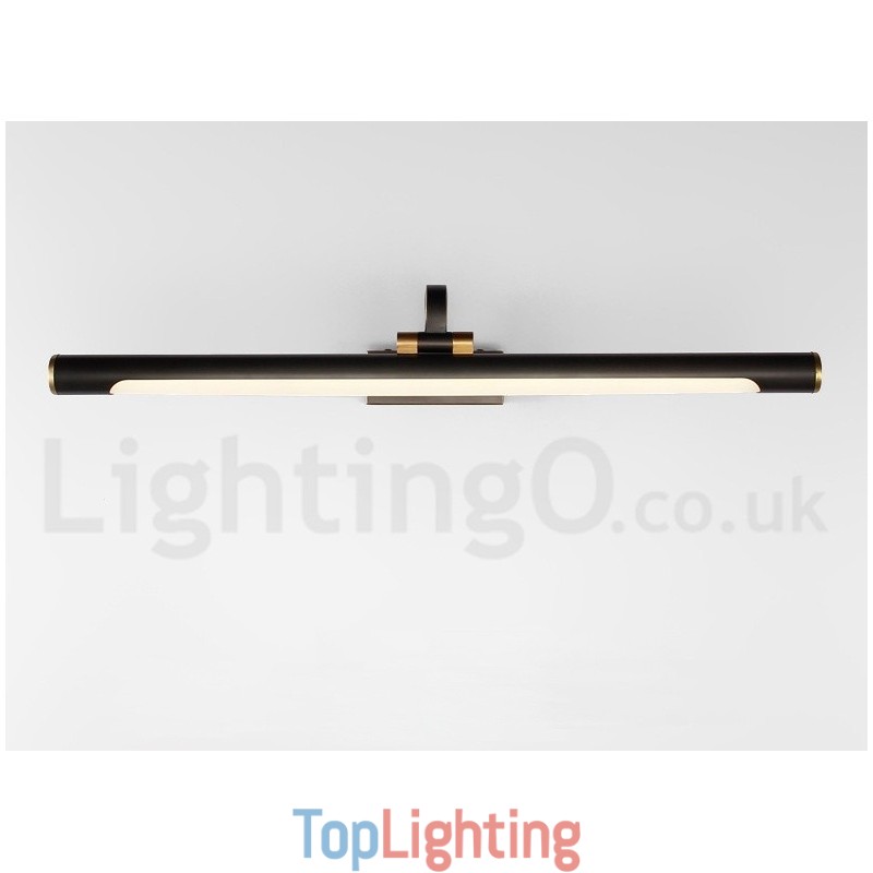 IPMirror Lamp Bathroom Lights Pure Brass Wall Lights with Acrylic Shade Make up Lighting
