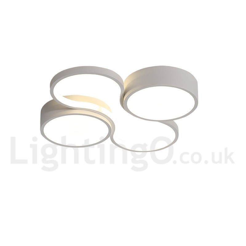 Dimmable Modern Comtemporary Alumilium Ceiling Light Flush Mount Lamp for Living Room Bed Room Also Can Be Used As Wall Light