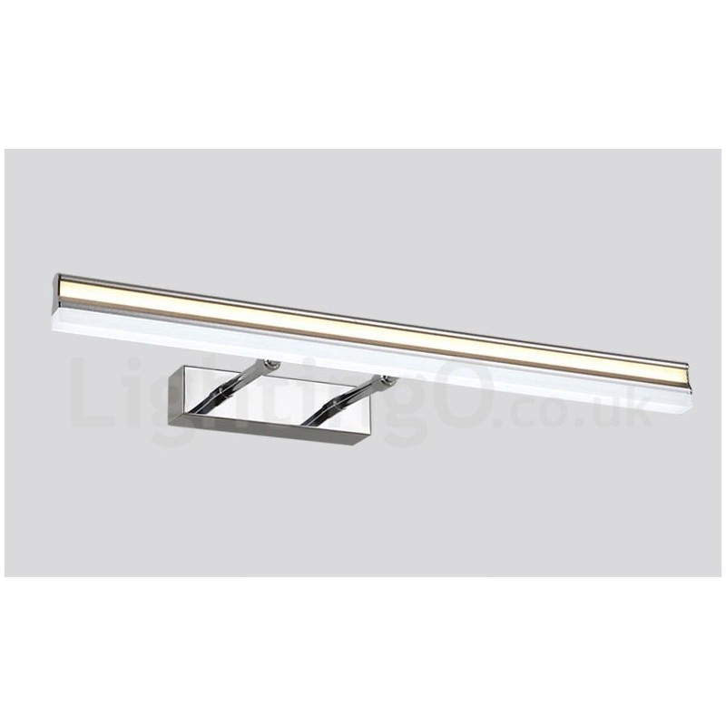 IP44 Mirror Lamp Bathroom Lights Up and Down Wall Lights with Acrylic Shade Make up Lighting