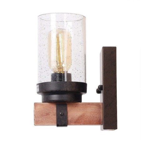 1 Light Vintage Wooden Industrial Style Wall Light for Wind Bar Loft Coffee Restaurant 1 Light Vintage Wooden Industrial Style Wall Light for Wind Bar Loft Coffee Restaurant