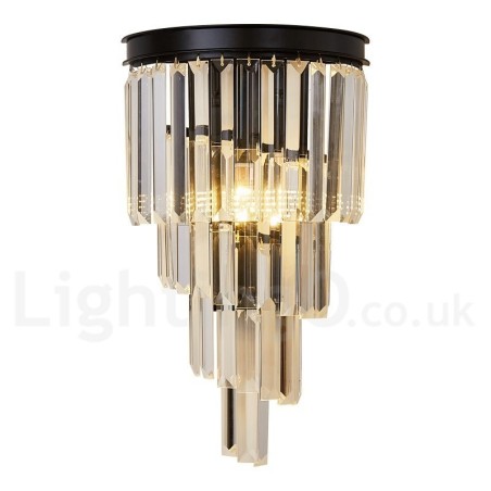 Modern Luxury K9 Crystal Wall Light with Crystal Shade Modern Luxury K9 Crystal Wall Light with Crystal Shade