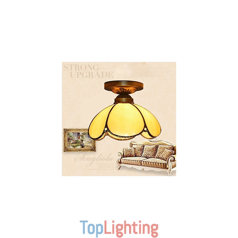 Europe Type Restoring Ancient Ways Is Contracted And Creative Arts Bending Absorb Dome Light Lamp