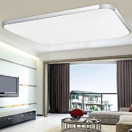 Modern Contemporary Electroplated Metal Flush Mount