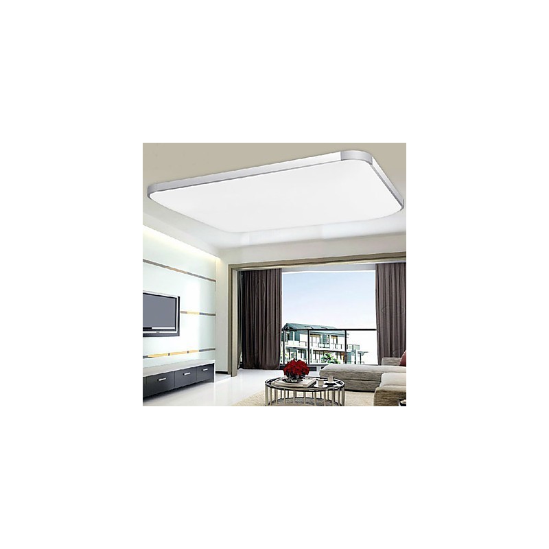 Modern Contemporary Electroplated Metal Flush Mount