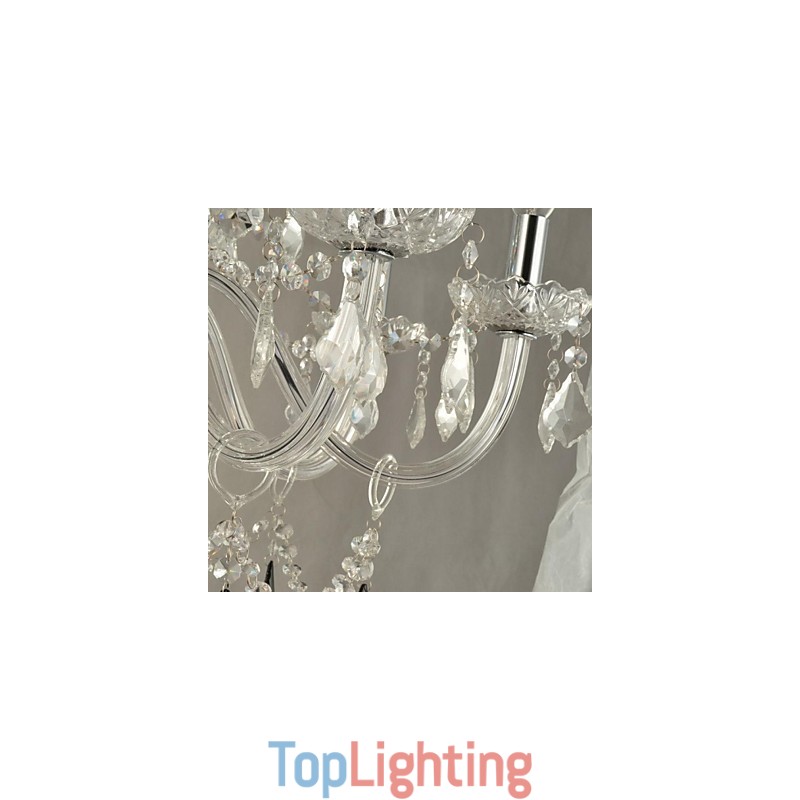 Modern Contemporary Crystal Glass Chandelier