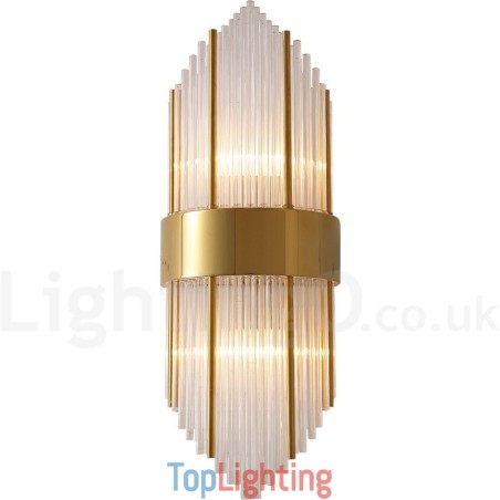 Modern Luxury K9 Crystal Wall Light with Crystal Shade Modern Luxury K9 Crystal Wall Light with Crystal Shade