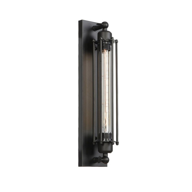 Black Europe Retro Clothing Store Restaurant Scene Decorative Arts Wall Sconce