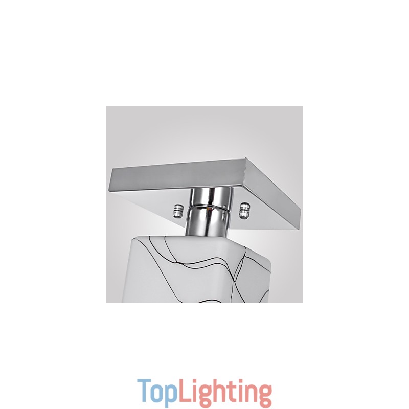 Modern Contemporary Mini Style Electroplated Metal Flush Mount