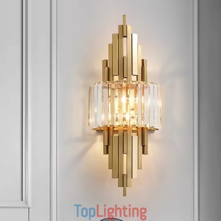 Postmodern Luxury Crystal Wall Light Living Room TV Background Wall Bedroom Bedside Wall Light Postmodern Luxury Crystal Wall Light Living Room TV Background Wall Bedroom Bedside Wall Light