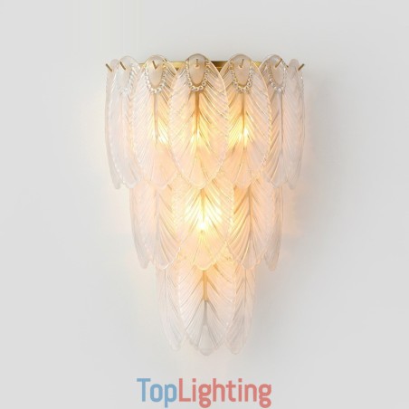 Nordic French Feather Crystal Wall Sconces Postmodern Lighting Luxury Living Room Background Wall Corridor like Hotel Panel Wall Lamp Nordic French Feather Crystal Wall Sconces Postmodern Lighting Luxury Living Room Background Wall Corridor like Hotel Panel Wall Lamp