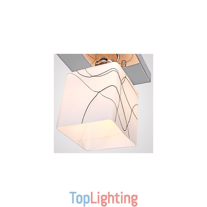 Modern Contemporary Mini Style Electroplated Metal Flush Mount