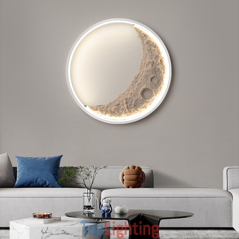 Nordic Indoor Round Background Wall Decorative Wall Lights
