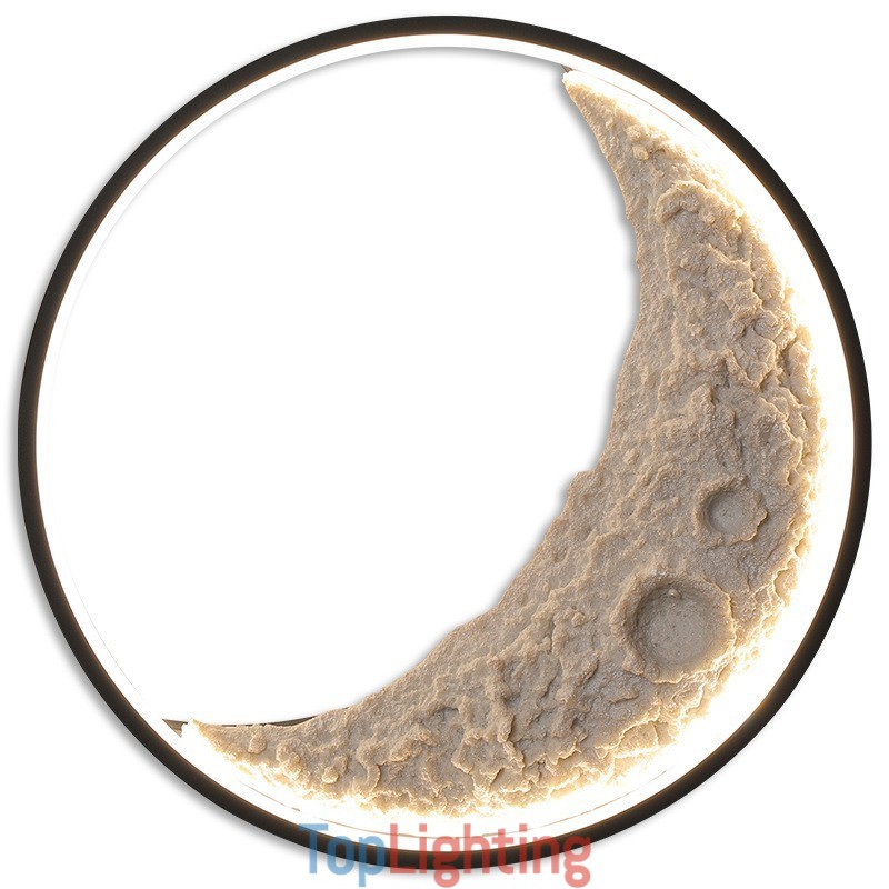 Nordic Indoor Round Background Wall Decorative Wall Lights