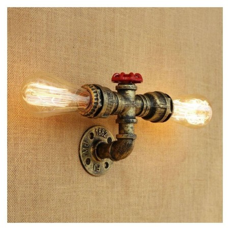 Vintage Retro Water Pipe Industrial Sconces Wall Lamp Vintage Retro Water Pipe Industrial Sconces Wall Lamp