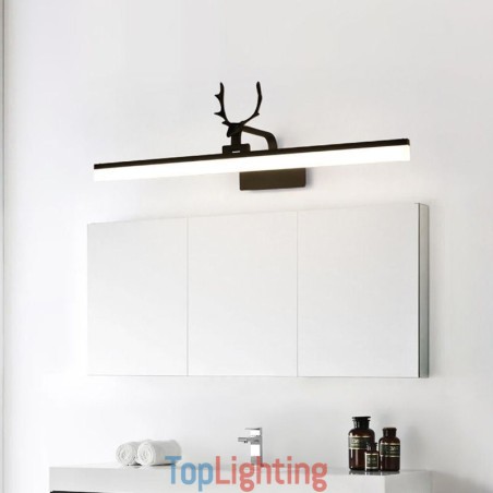 Antler Mirror Front Light Acrylic Wall Lamp Washroom Makeup Light Fixture Antler Mirror Front Light Acrylic Wall Lamp Washroom Makeup Light Fixture