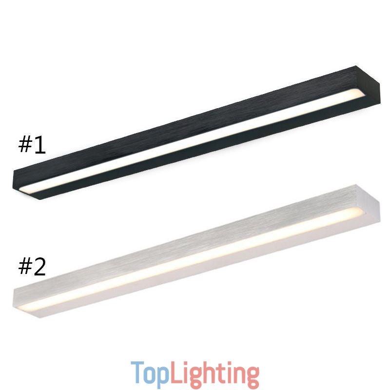 Modern Mirror Front Light Wall Lamp Acrylic Washroom Makeup Lighting