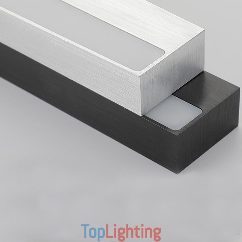 Modern Mirror Front Light Wall Lamp Acrylic Washroom Makeup Lighting