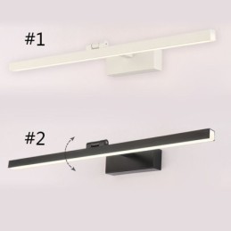 Nordic Style Mirror Front Light Angle Adjustable Wall Lamp Washroom