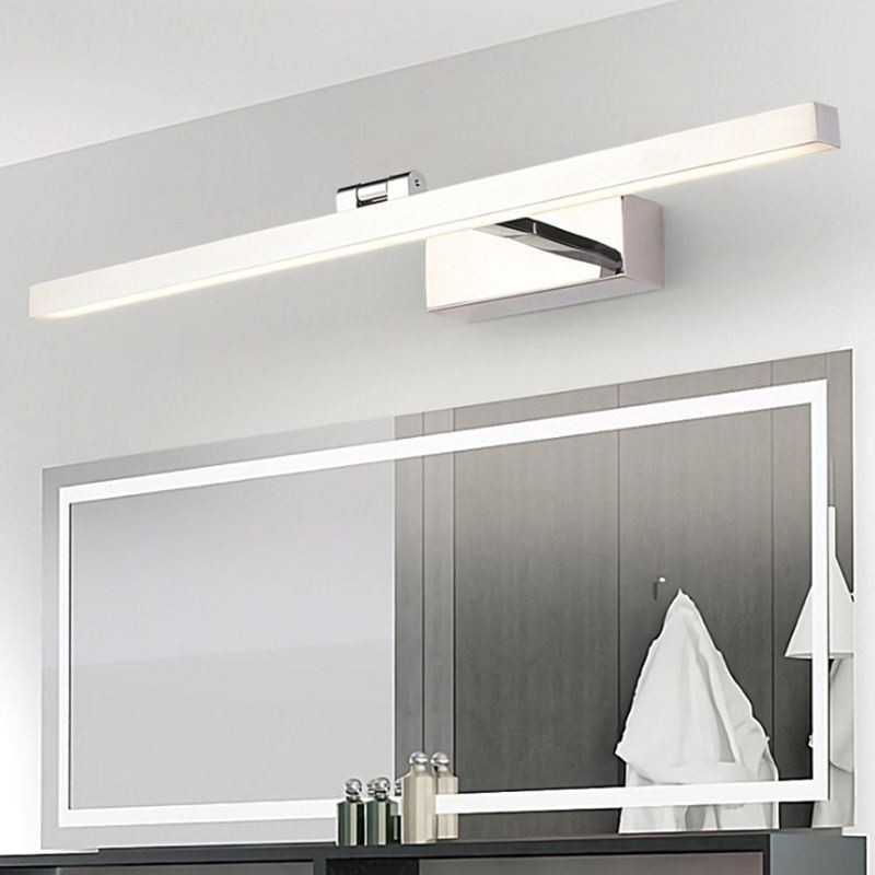 Nordic Style Mirror Front Light Angle Adjustable Wall Lamp Washroom