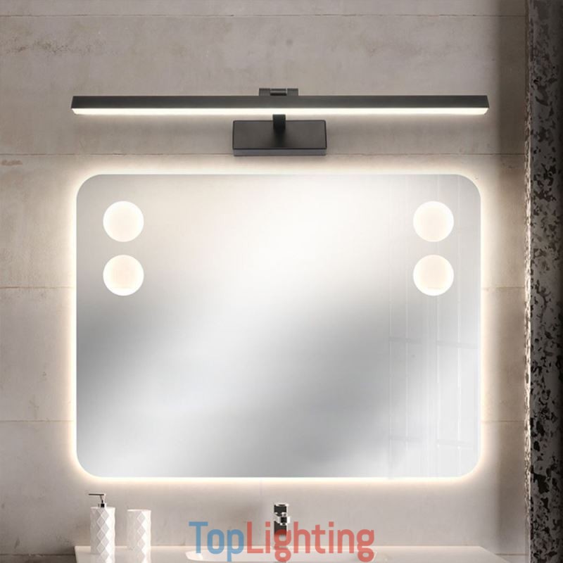 Nordic Style Mirror Front Light Angle Adjustable Wall Sconce Washroom