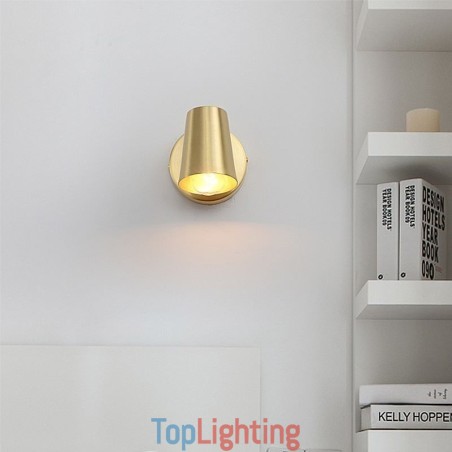 Nordic Brass Mirror Front Light Spot Wall Lamp Nordic Brass Mirror Front Light Spot Wall Lamp