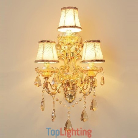 Luxurious Wall Lamp Elegant Wall Sconce Decoration Lamp Bedside Lighting Luxurious Wall Lamp Elegant Wall Sconce Decoration Lamp Bedside Lighting