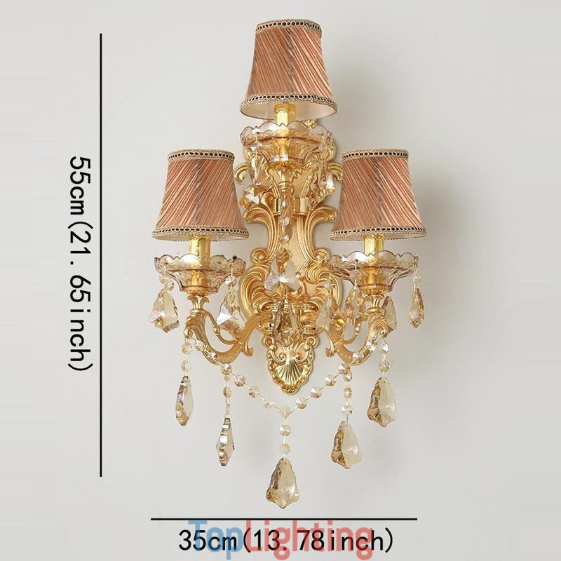 Luxurious Wall Lamp Elegant Wall Sconce Decoration Lamp Bedside Lighting