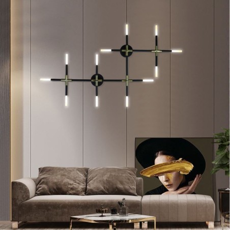 Wall Light Splicing Warm White Creative Wall Sconce DIY Combination Lamp Wall Light Splicing Warm White Creative Wall Sconce DIY Combination Lamp