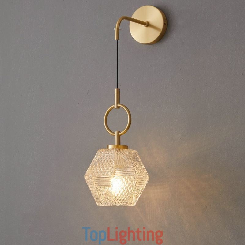 Modern Wall Light Creative Glass Wall Sconce Lamp