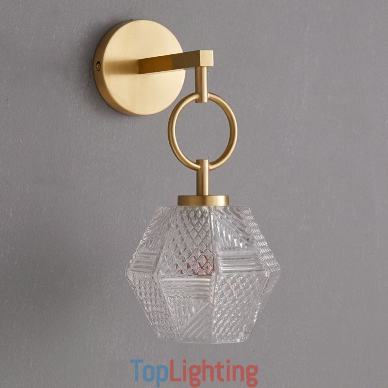 Modern Wall Light Creative Glass Wall Sconce Lamp