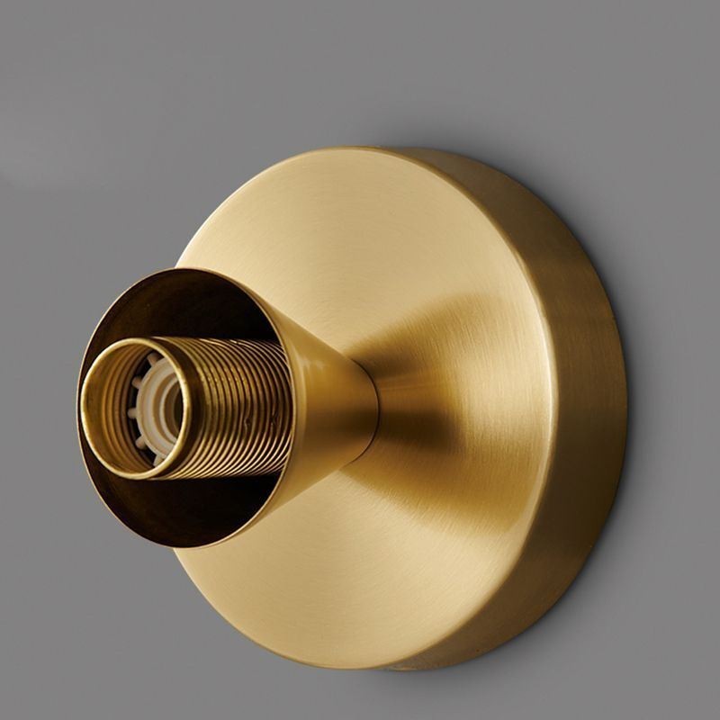 Modern Wall Lighting With Clear Glass Shade Brushed Wall Sconce Lighting