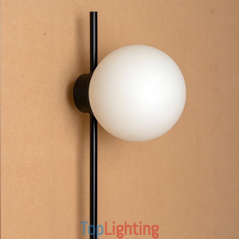 Globe Wall Sconce Lighting Mid Century Magic Bean Wall Lamp With Plug