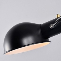 Single Rocker Arm Wall Light Bedside Reading Sconce Lamp
