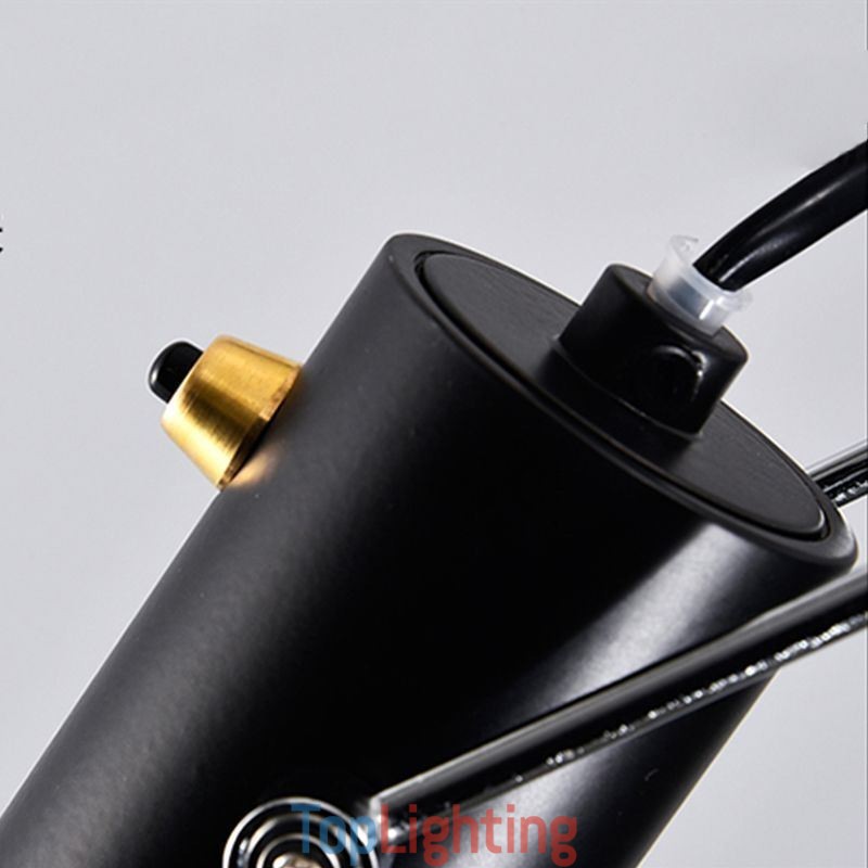 Single Rocker Arm Wall Light Bedside Reading Sconce Lamp
