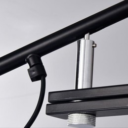 Single Rocker Arm Wall Light Bedside Reading Sconce Lamp