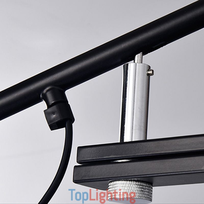 Single Rocker Arm Wall Light Bedside Reading Sconce Lamp