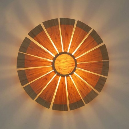 Round Flower Wall Sconce Unique Bamboo Wall Light Creative Decorative Lighting Round Flower Wall Sconce Unique Bamboo Wall Light Creative Decorative Lighting