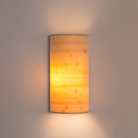 Japanese Bamboo Wall Light Simple Semicircle Wall Sconce Bedside Lighting Japanese Bamboo Wall Light Simple Semicircle Wall Sconce Bedside Lighting