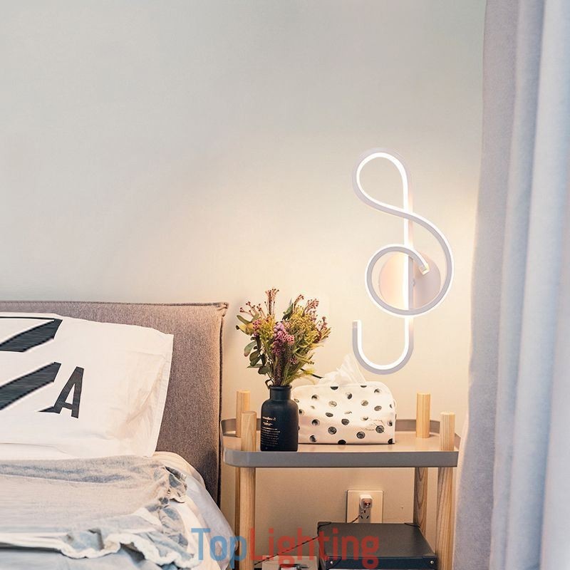 Wall Sconce Minimalist Acrylic Note Wall Light