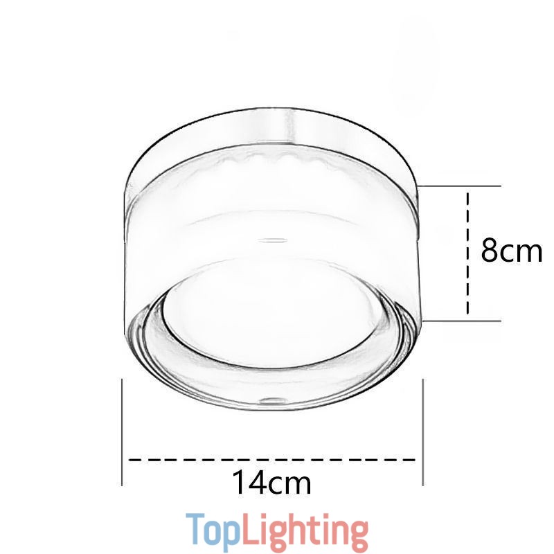Wall Light Modern Minimalist Acrylic Single Head Round Wrought Iron Small Wall Sconce