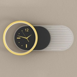 Wall Lamp Modern Minimalist Acrylic Wrought Iron Clock Wall Light