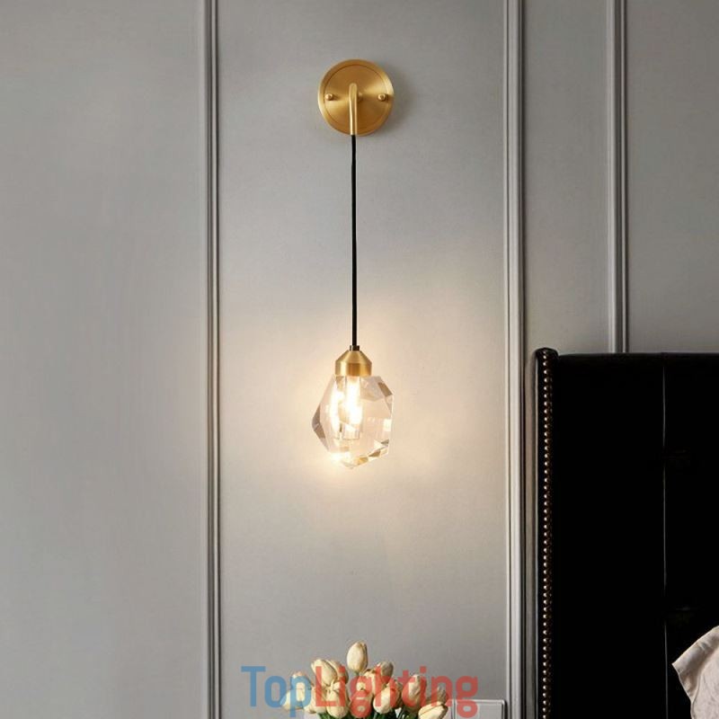 Modern Wall Light Creative Crystal Wall Sconce Lamp