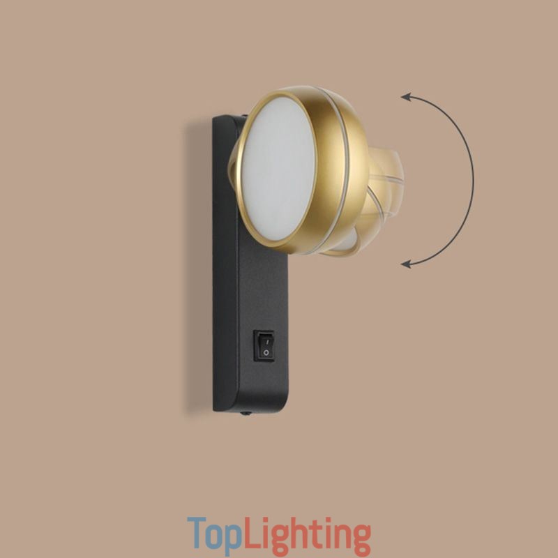 Swivel Wall Lamp Modern Minimalist Sconce Light